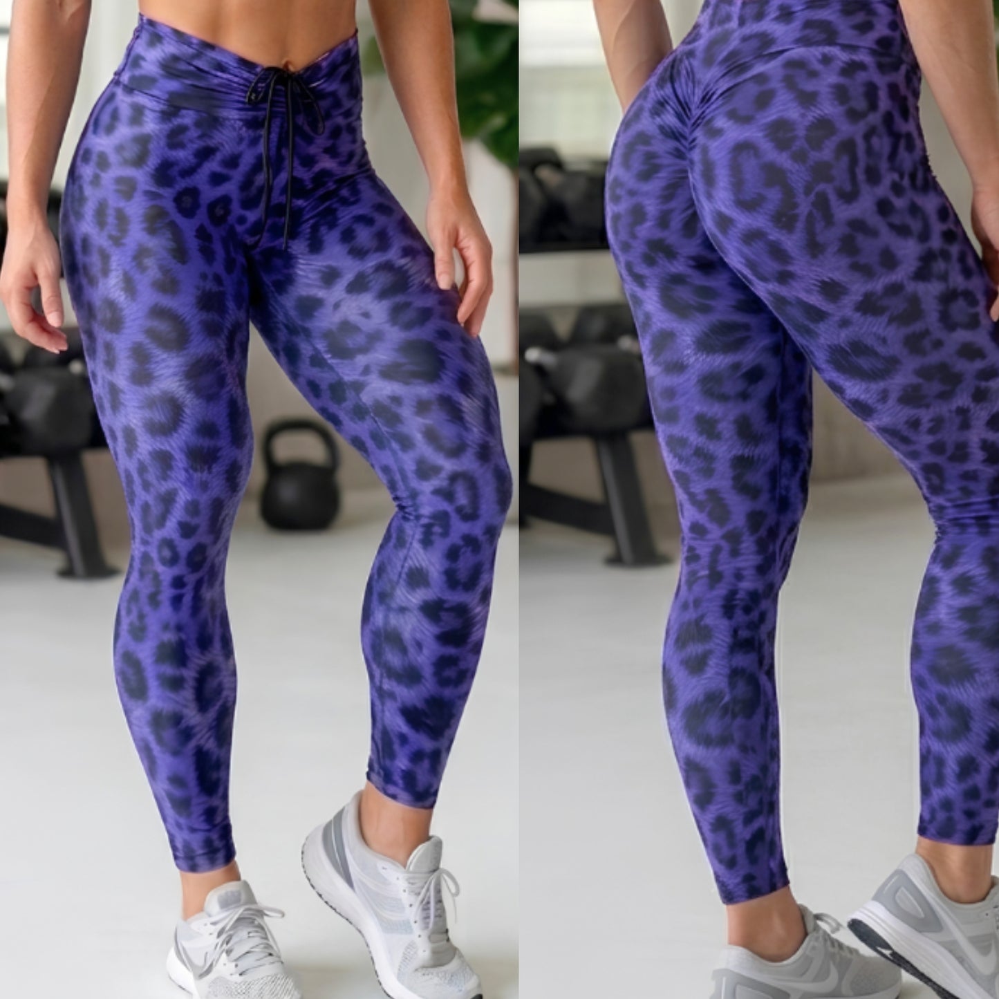 SCRUNCH BOOTY PURPLE LEGGINGS