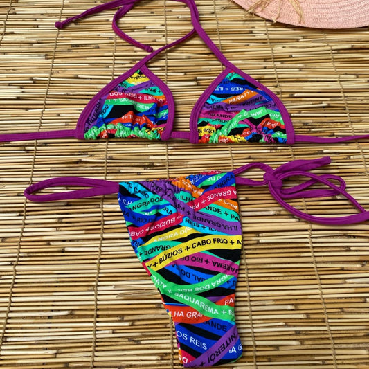 MULTI COLLOR LACE BIKINI - PROMO