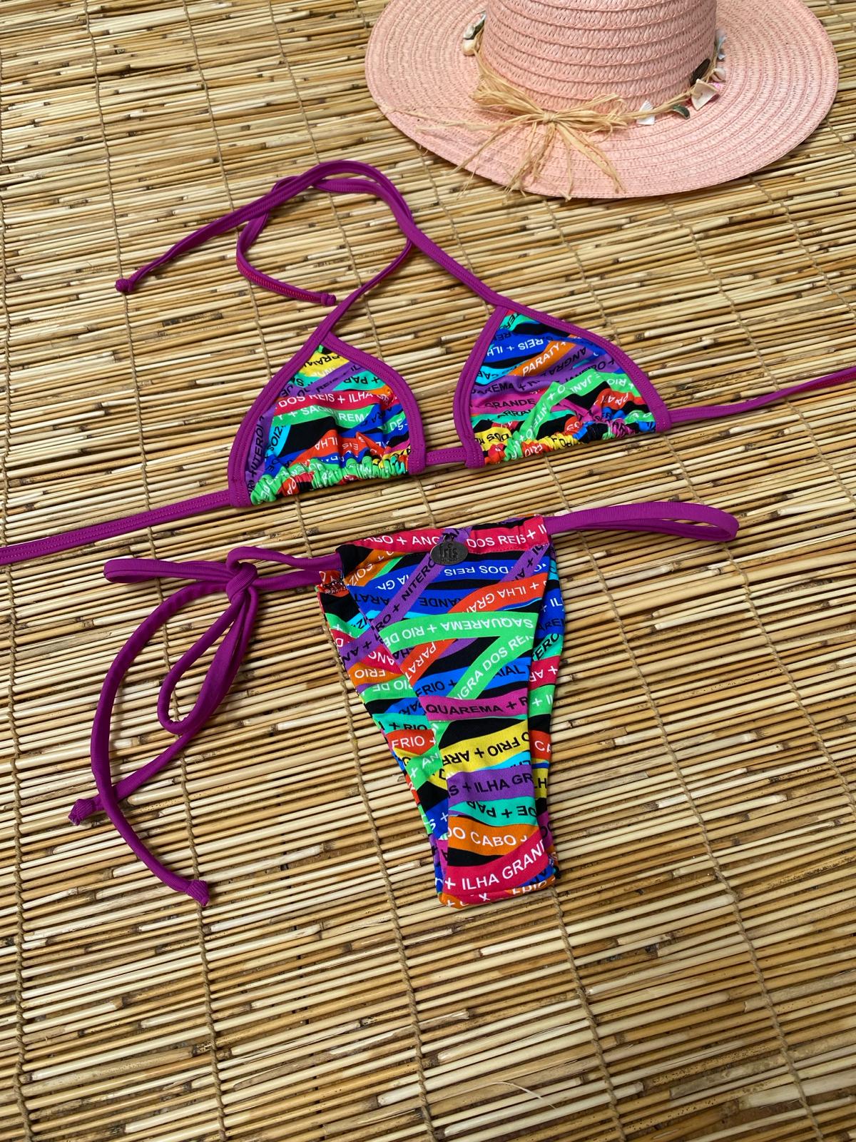 MULTI COLLOR LACE BIKINI - PROMO