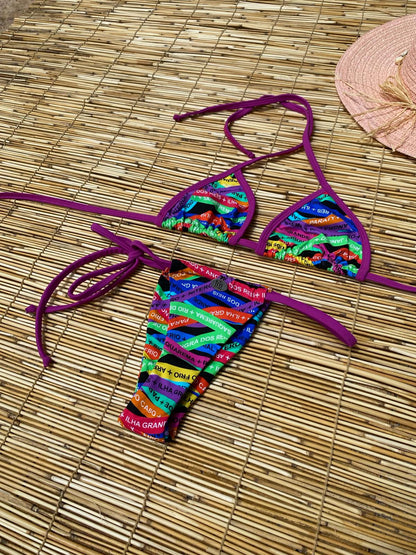 MULTI COLLOR LACE BIKINI - PROMO